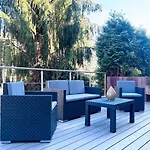Appartement Modernes Mit Queensize-bett, Netflix, Kueche, Erdgeschoss, Naehe Ameos Klinik
