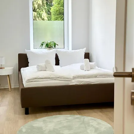 Apartment Modernes Mit Queensize-bett, Netflix, Kueche, Erdgeschoss, Naehe Ameos Klinik *